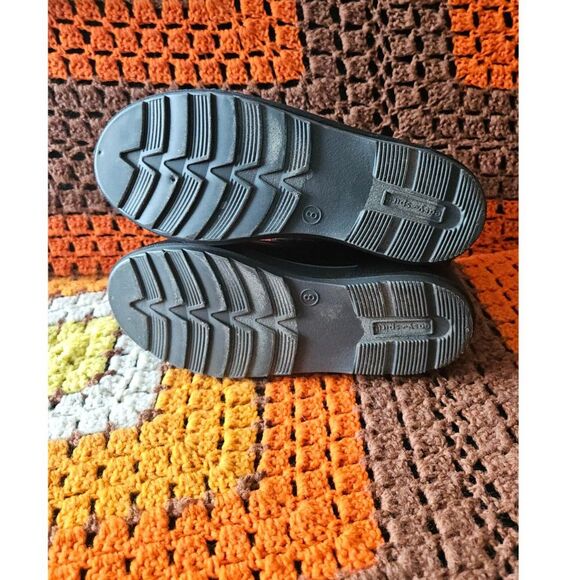 Easy Spirit Icicles Winter Ankle Boot Red Black 8 ~ Faux Shearling Lined - Picture 4 of 6